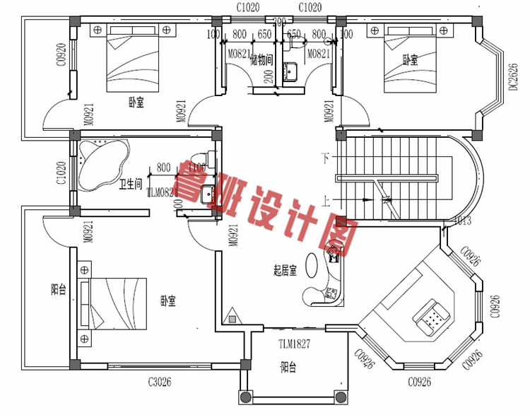 最新三层房屋设计图纸