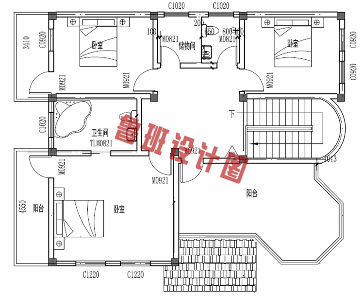 最新三层房屋设计图纸