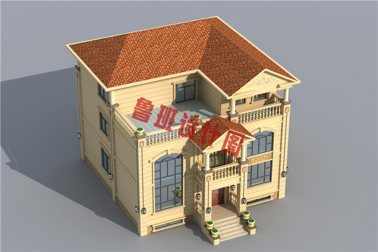 简欧式三层小别墅设计图
