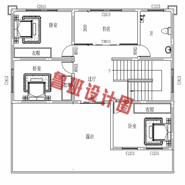 简欧式三层小别墅设计图