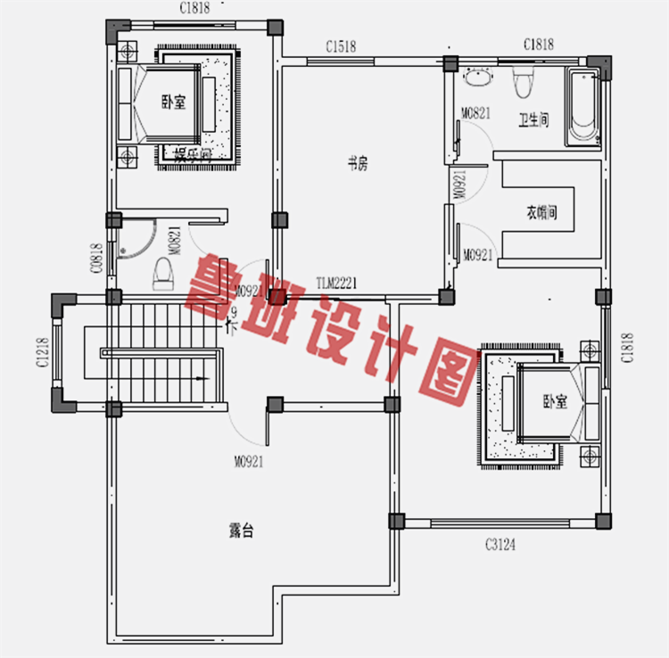 新农村三层小别墅设计图纸