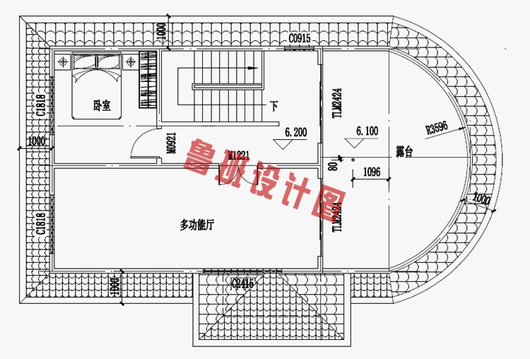 小户型三层别墅房屋设计图纸