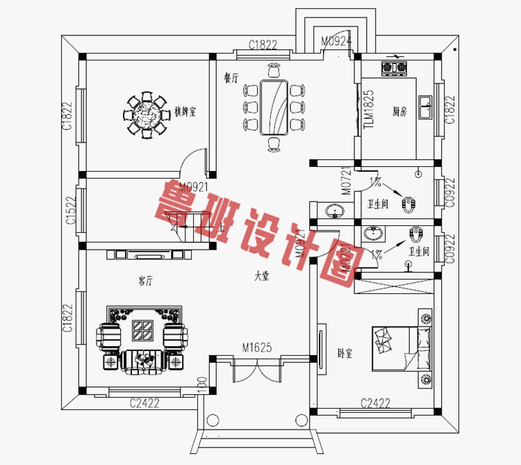 农村18万元二层小楼图纸