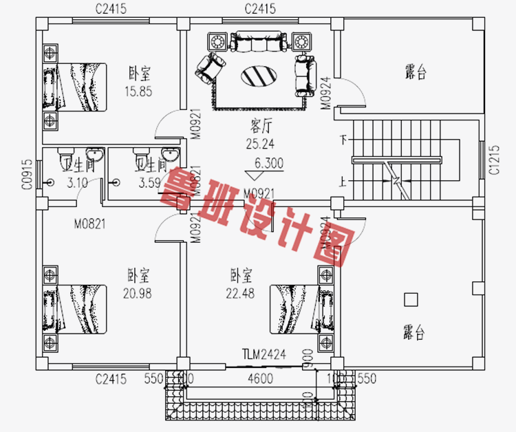 三层新农村房屋设计图