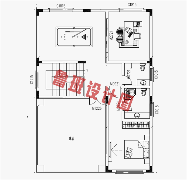 120平米农村三层房屋设计图