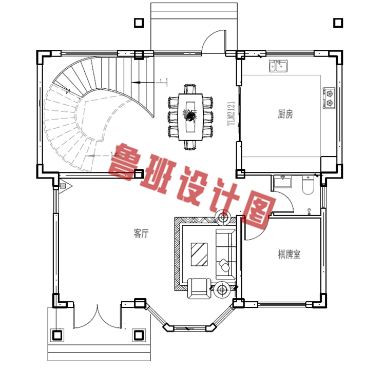 农村18万元二层小楼图