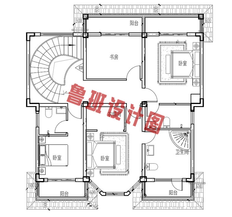 农村18万元二层小楼图