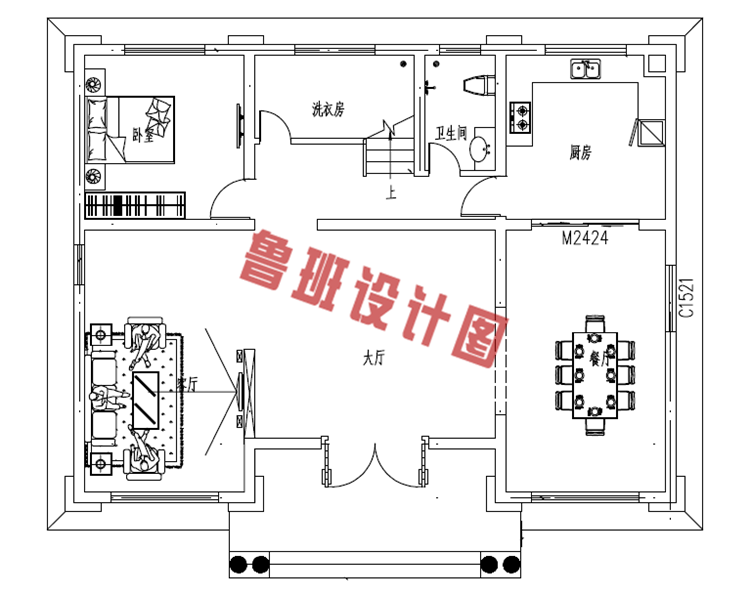 2019年新款别墅外观图及全套施工图纸