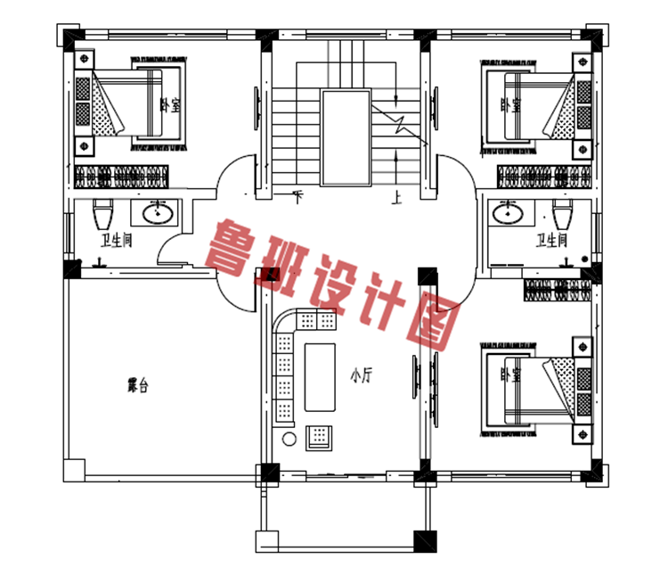 农村2018新式三间二层楼房