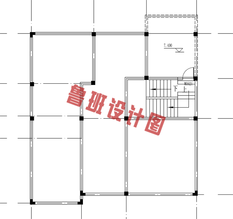 农村二层半小别墅设计图纸