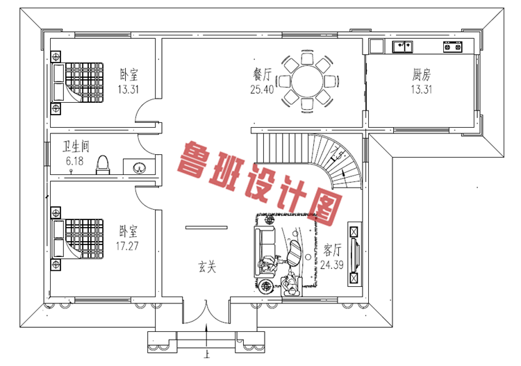 农村20万元二层小楼图片