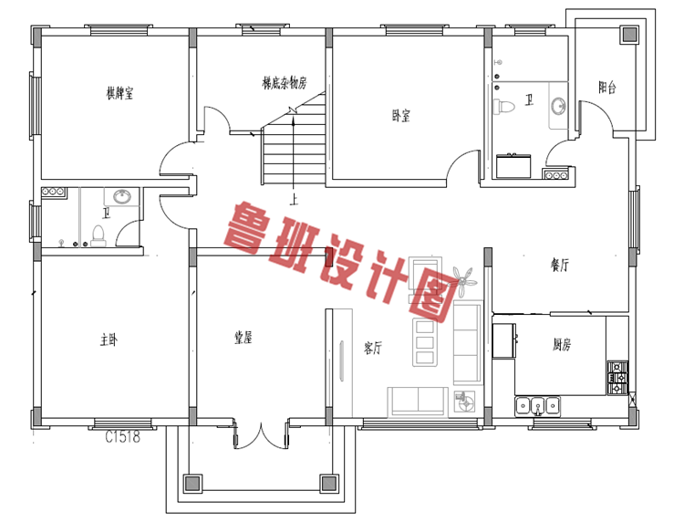 两层20万农村自建房设计图