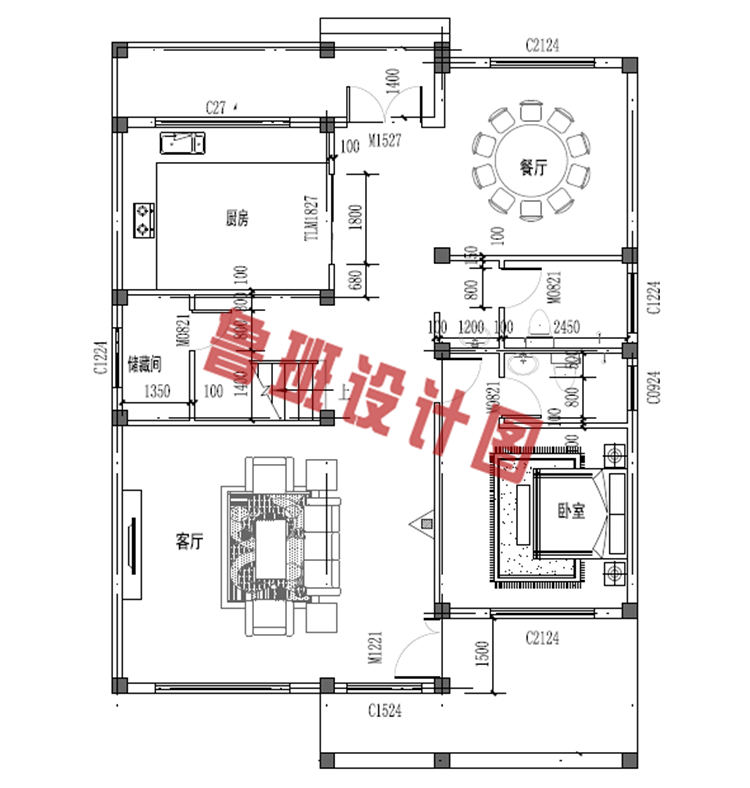 漂亮实用三层新农村小别墅设计图纸