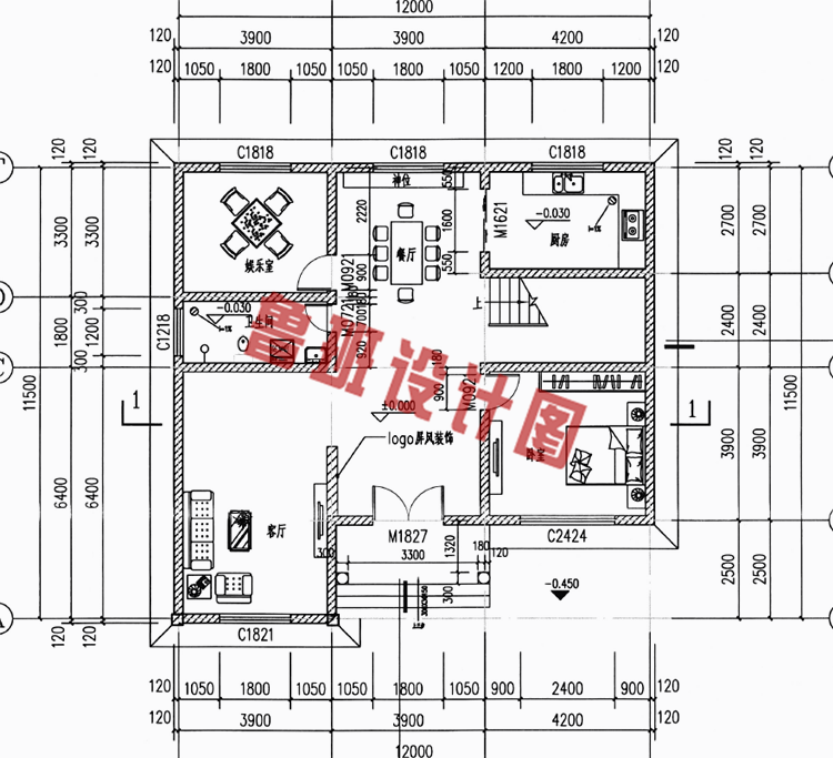 两层半20万农村自建房