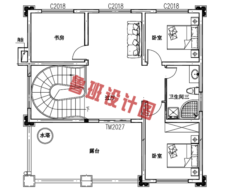 造价30万左右的三层楼房设计图