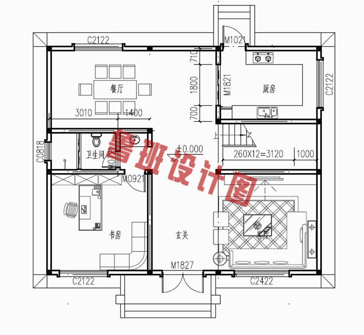 经济实用型的农村小别墅