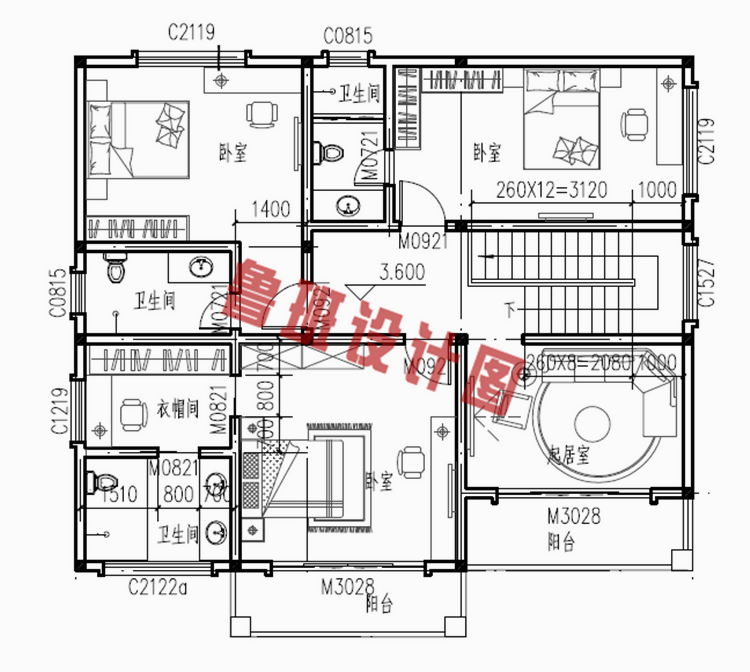 经济实用型的农村小别墅