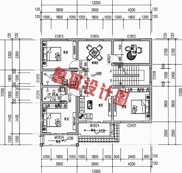 两层半20万农村自建房