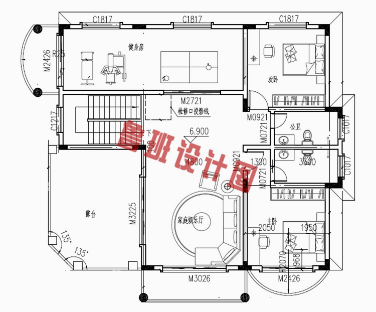 农村三层楼房设计图纸