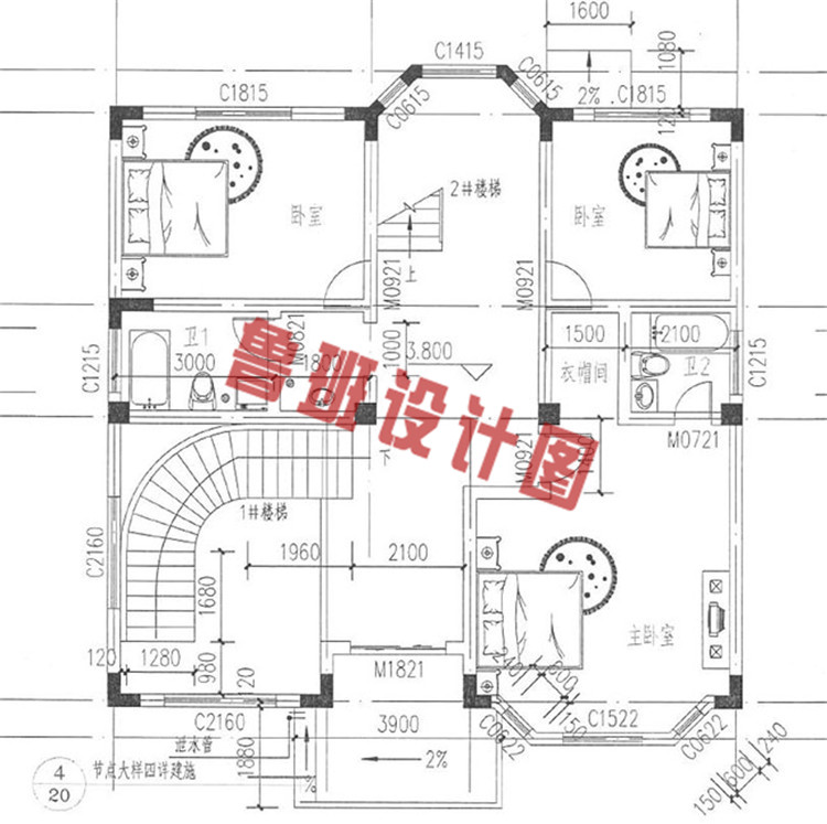 新农村三层自建楼房设计图