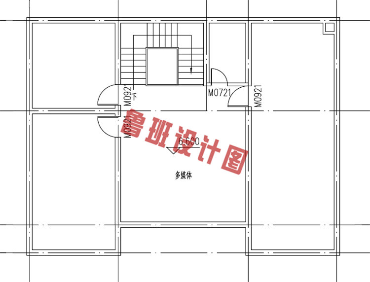 二层欧式别墅设计阁楼户型图