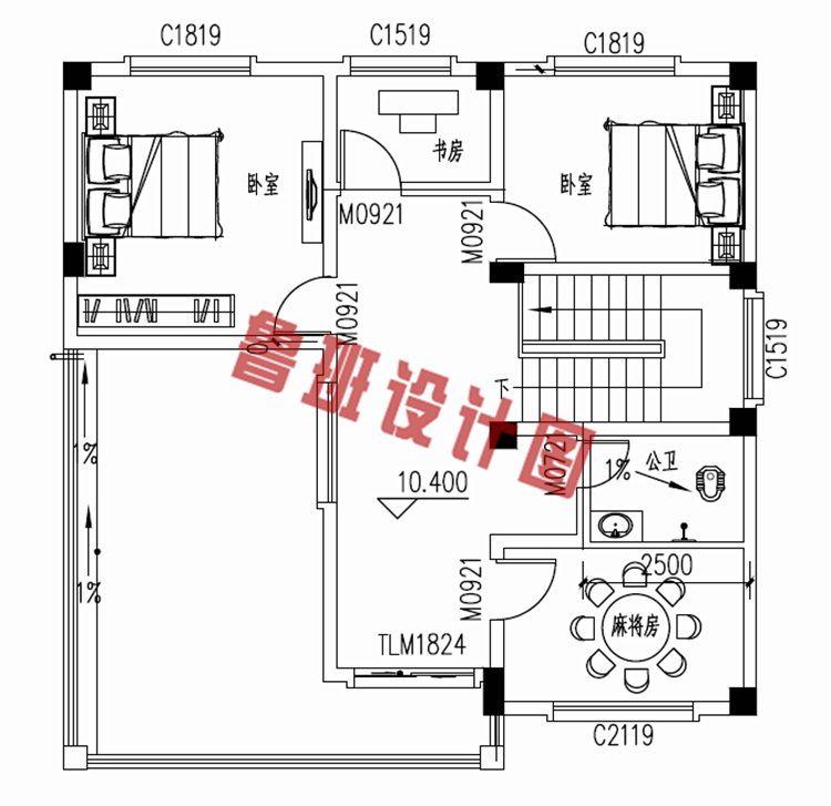 简单实用的四层农村自建房屋设计图