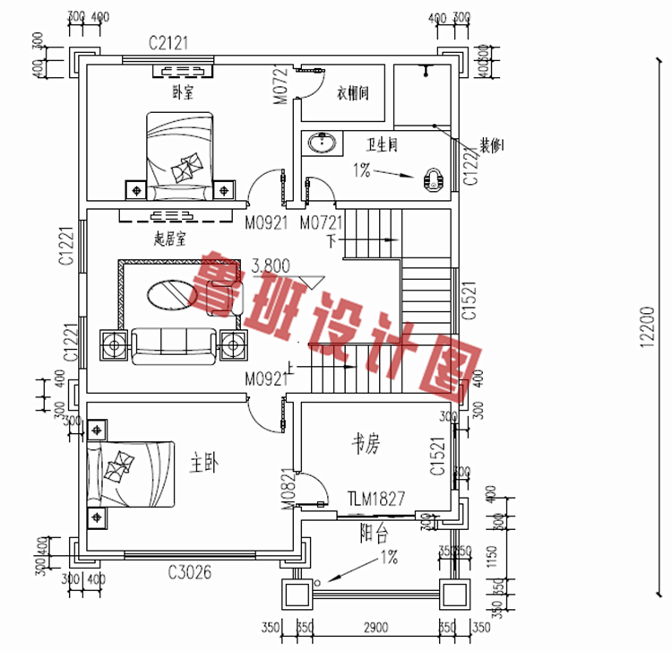 四层欧式房屋设计图纸