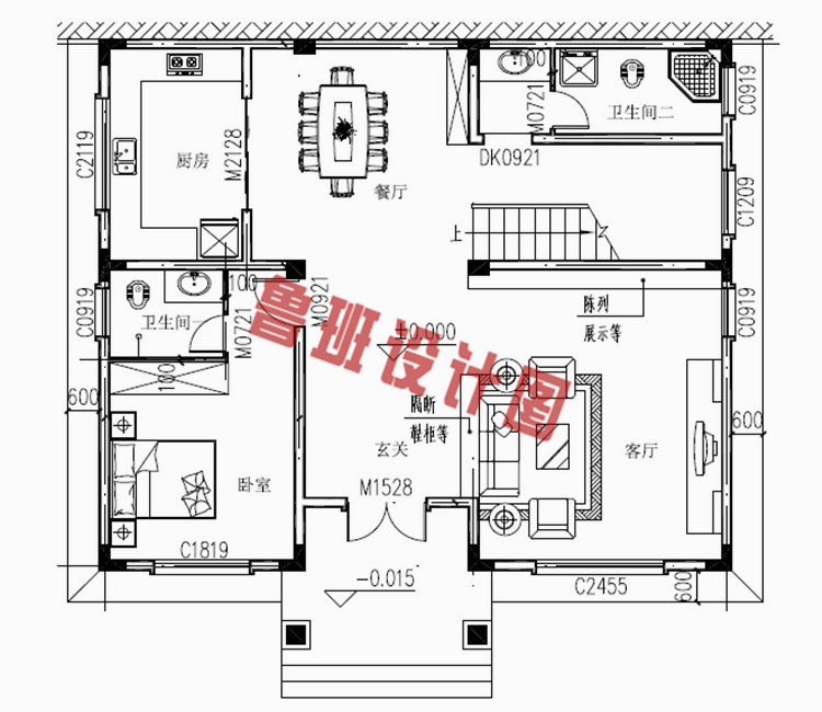 12x10米农村建房图纸