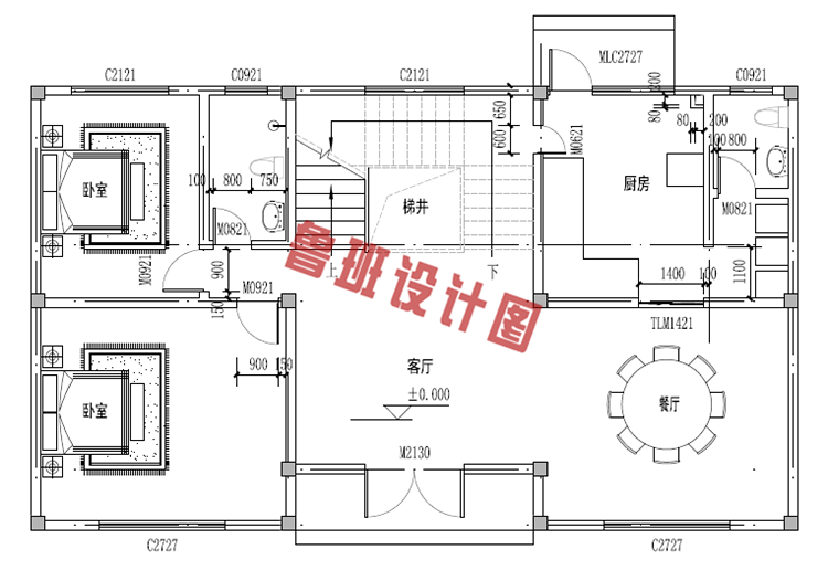 最受欢迎的三层农村小别墅设计图纸