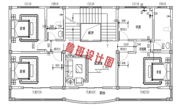 最受欢迎的三层农村小别墅设计图纸