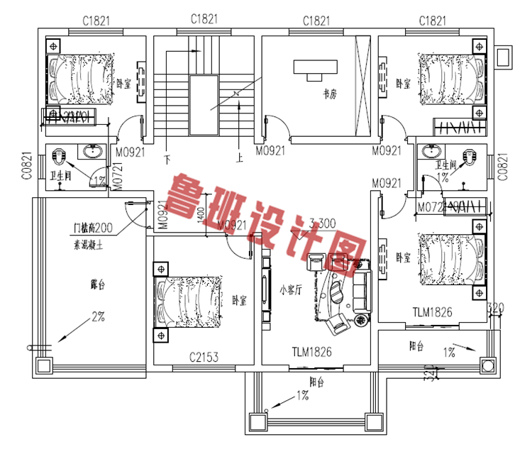 最接农村地气的二层农村小别墅