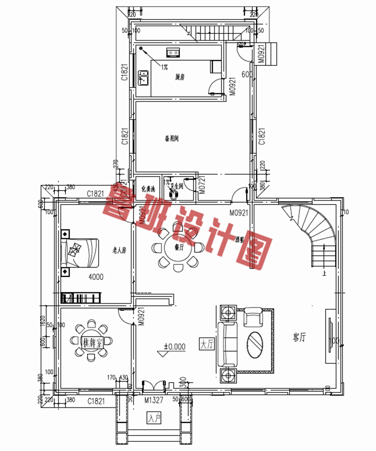 三层自建房设计图纸设计图片