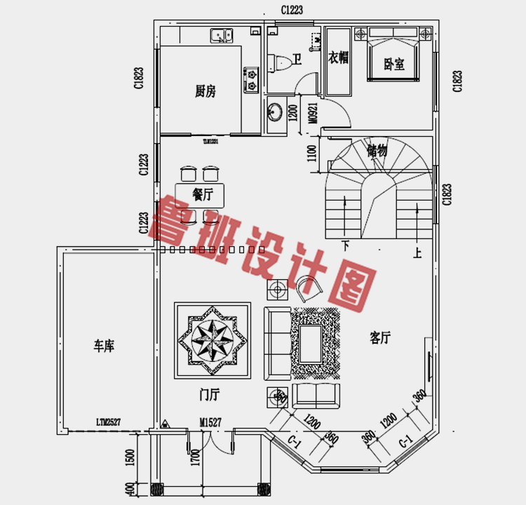 农村四层楼房设计图