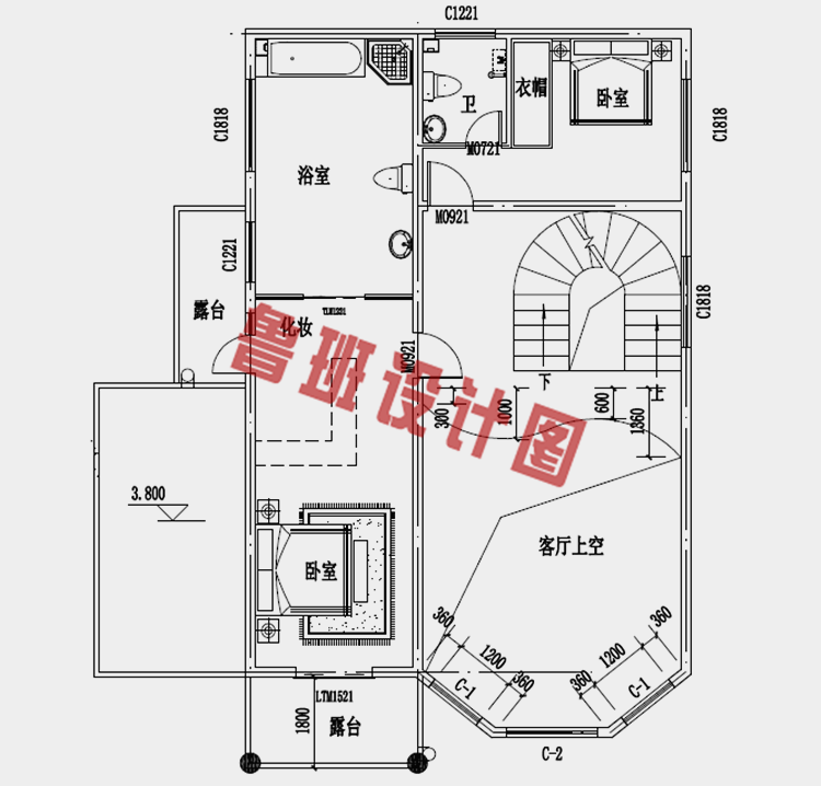 农村四层楼房设计图