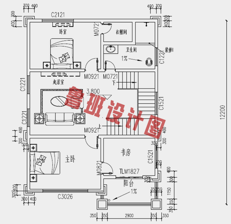 四层欧式房屋设计图纸