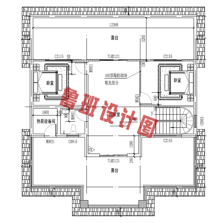 高端三层楼房设计图