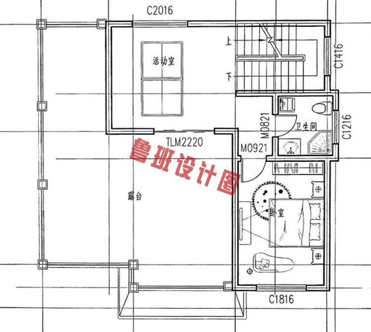 美观三层别墅自建设计三层户型图