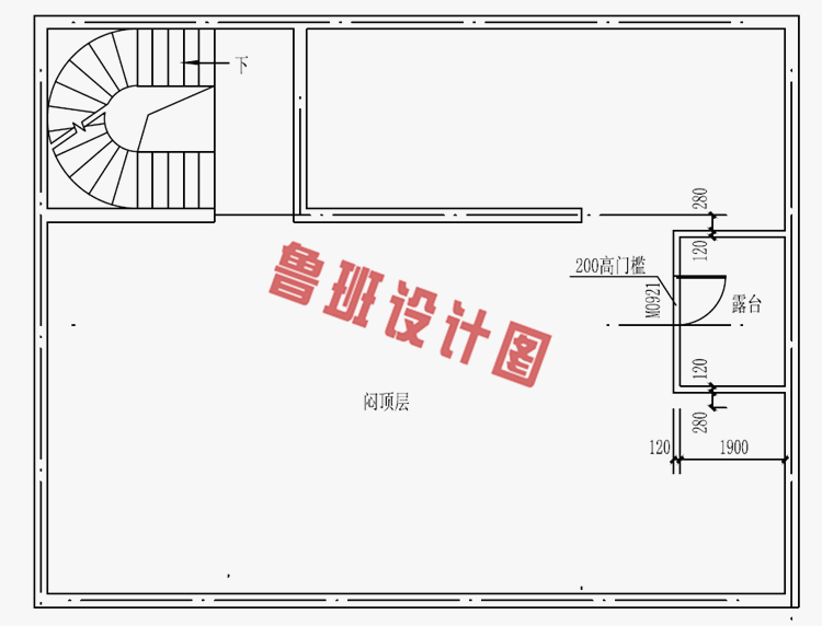 适合农村建造的二层房屋设计图纸