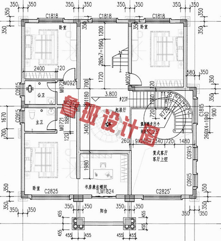 三层欧式豪华别墅设计方案