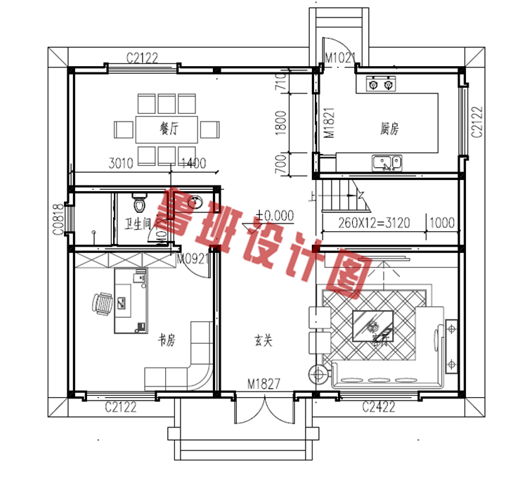 经济实用型的农村小别墅