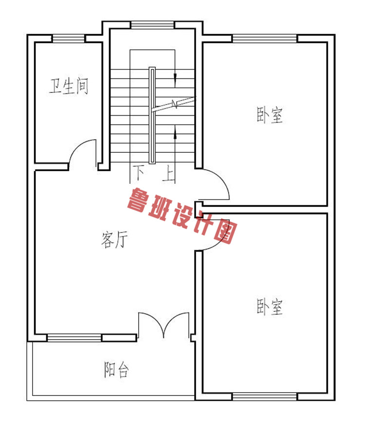 三层乡村自建房别墅设计三层户型图