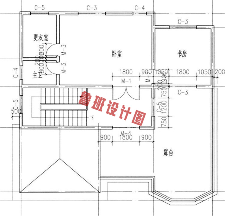 三层新农村房屋设计三层户型图