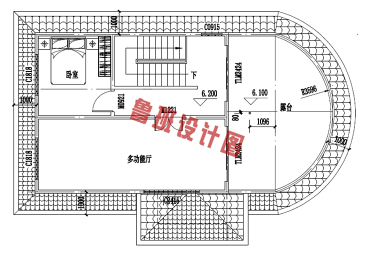 小户型三层别墅房屋设计图纸