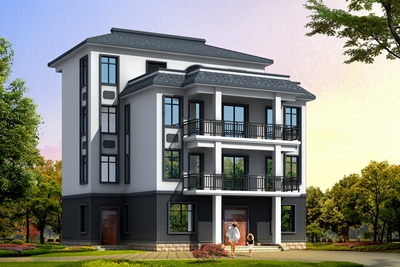 2020农村三层半小别墅设计图，绝对是村里首屈一指的好房子！