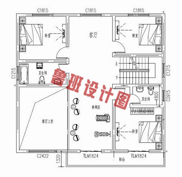 三层半复式别墅设计方案