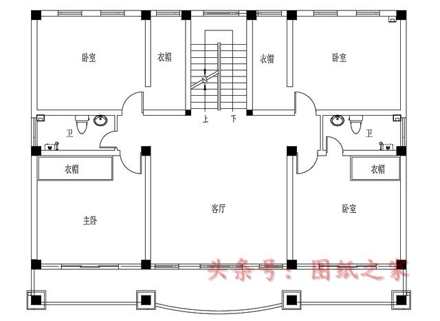 2套三层别墅（方正、大气）这才是农村别墅该有的样子！