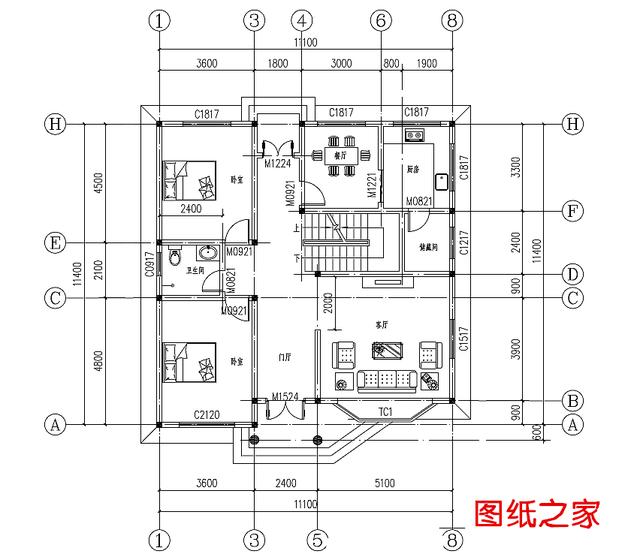 20万新农村小别墅，6款建房方案，为什么建第3款的最多？