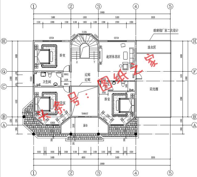 220平带阳光房的二层欧式别墅，房子盖好只会让人羡慕！