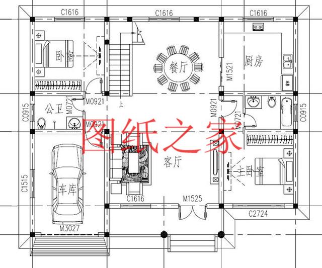 14X11米的一层半小别墅，美观漂亮、经济实用！