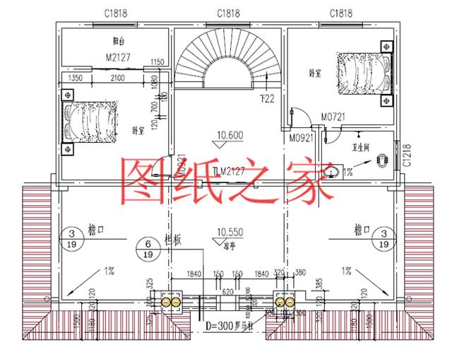 13.8X12.5米的四层别墅，170平大户型，美观奢华、气势恢宏！